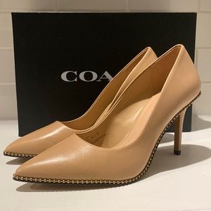 Coach Waverly Leather Pumps
